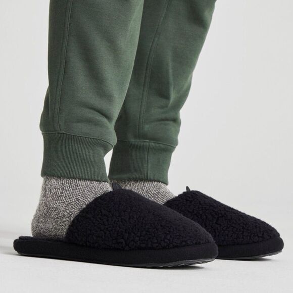 ALLBIRDS Wool Dwellers – Natural Black Fluffs (Black Sole) Size W8- M7 - Picture 1 of 7
